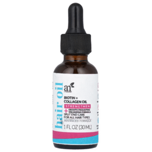 زيت الشعر بيوتين وكولاجين من artnaturals – حجم 30 مل