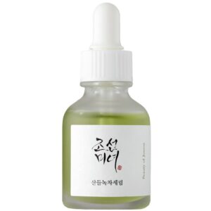 beauty of joseon سيروم الشاي الأخضر والبانثينول المهدئ لجميع أنواع البشرة 10مل